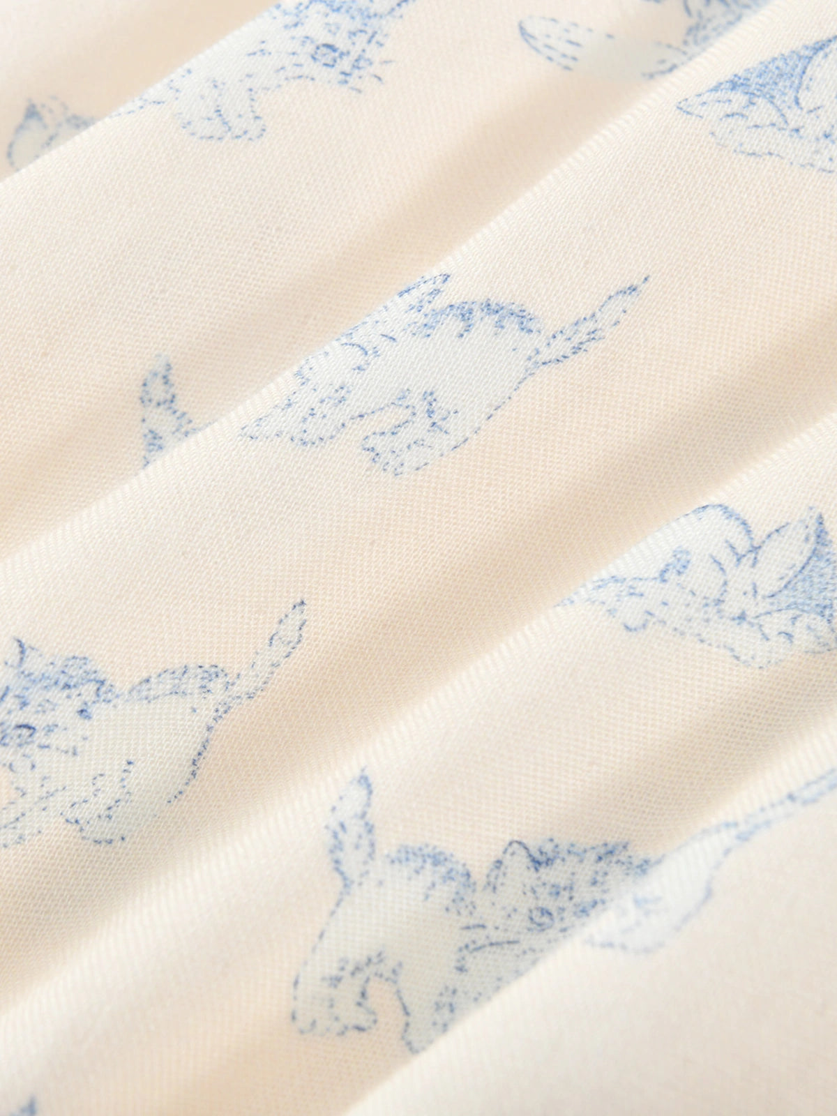 Kid's Blue Cat Print Pajamas Set | COZY NEST
