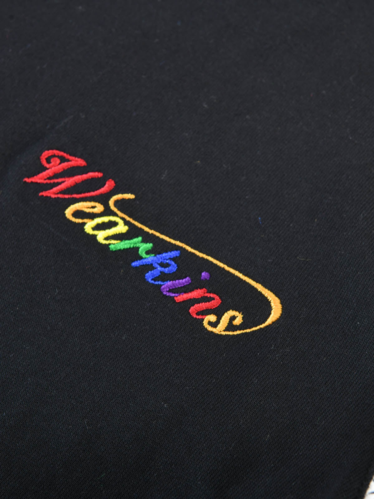 Pride Month T-Shirt With Lace Trim, Bow & Rainbow Embroidery For Kids