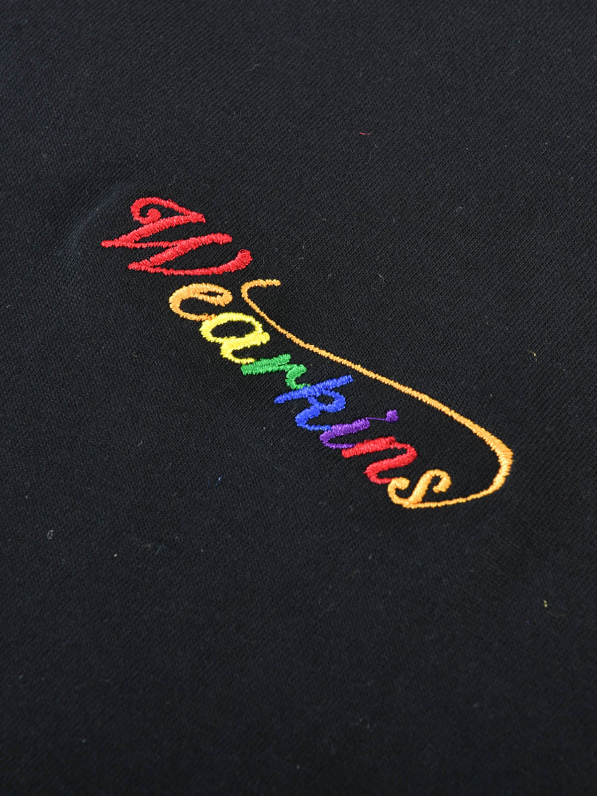 Pride Month Rainbow Embroidered X T-Shirt For Adults