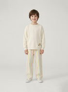 Kid's Colorful Striped Pajamas Set