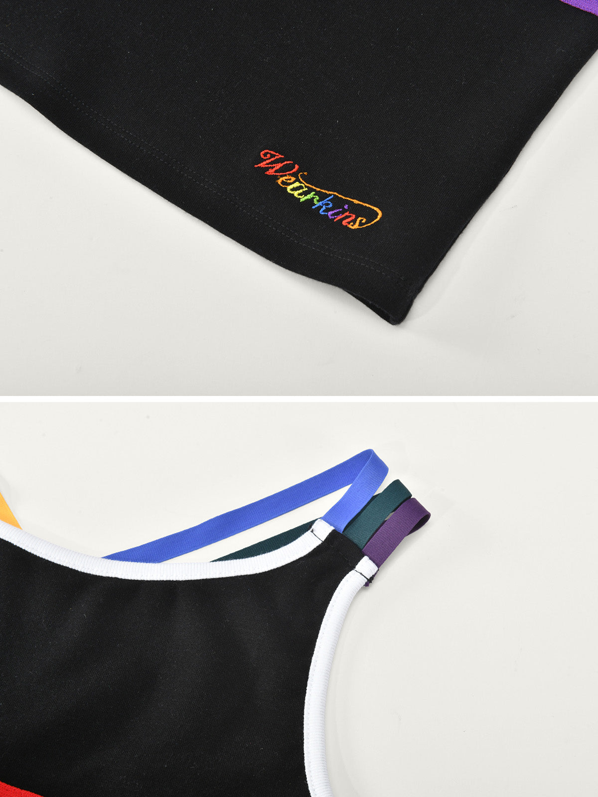 Pride Month Parade Rainbow Tank Top for Kids