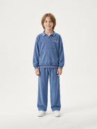 Kid's Blue Sweatshirt Set