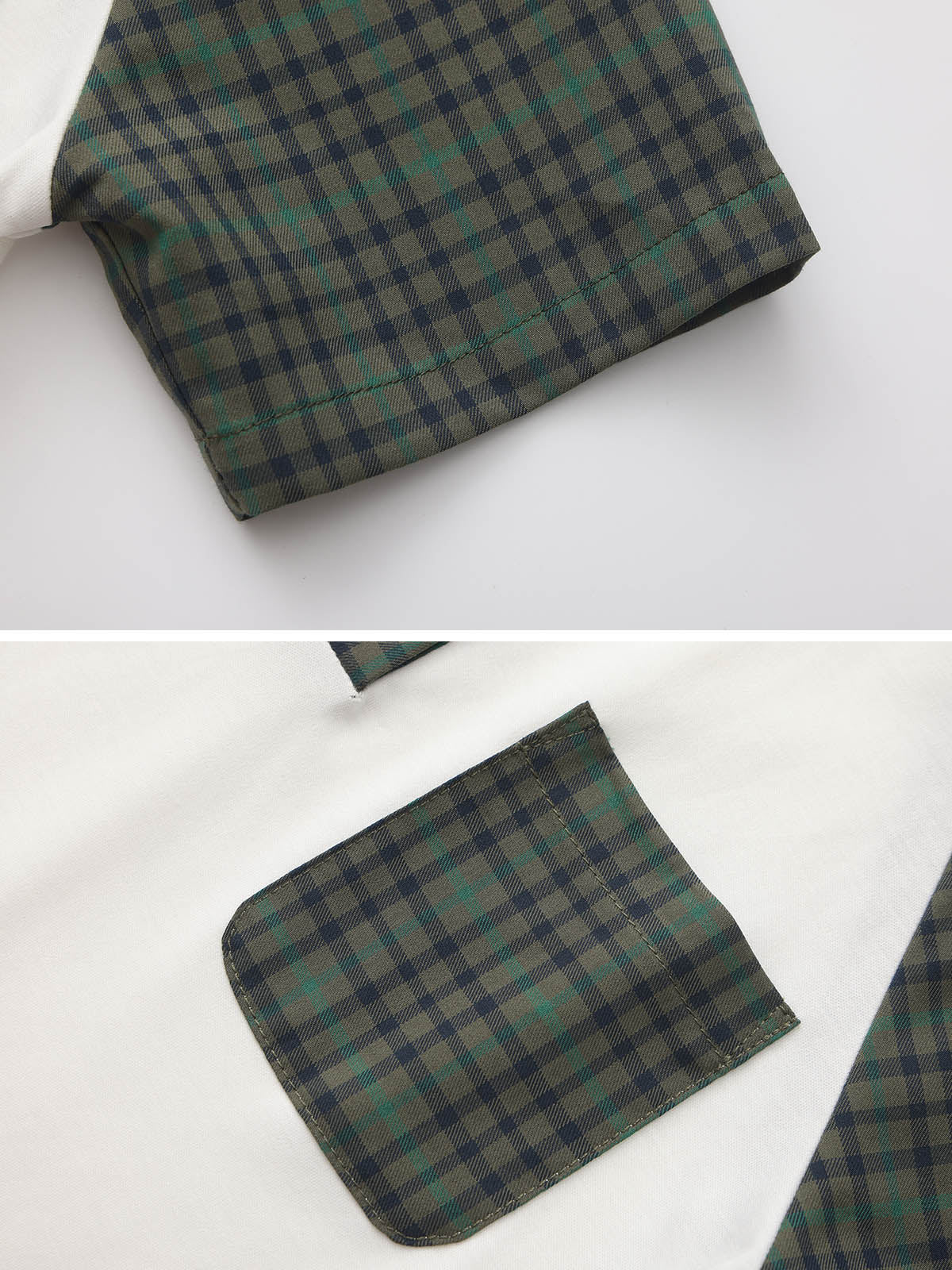 plaid-patchwork-suit-for-kids