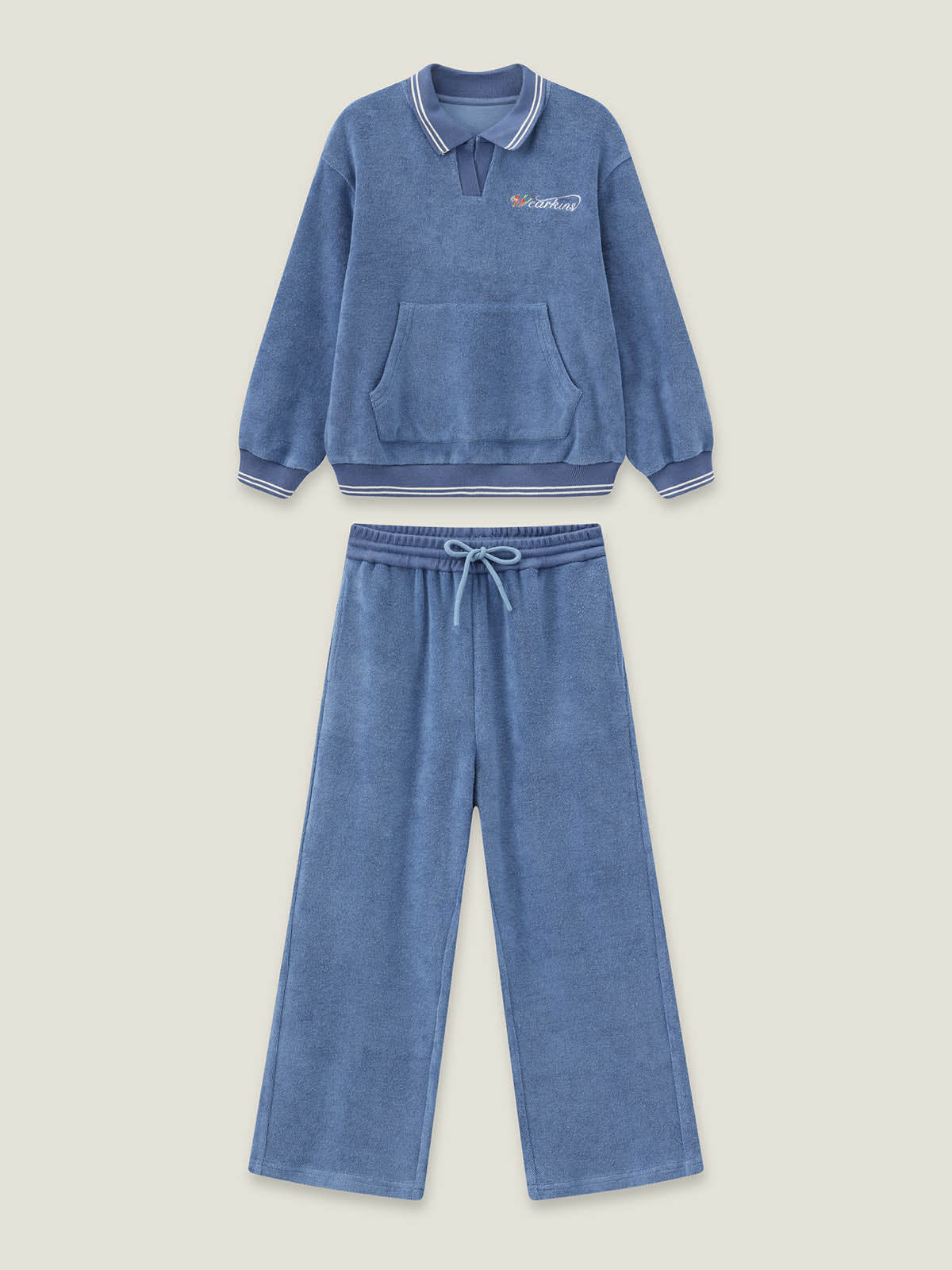 kids-blue-sweatshirt-set