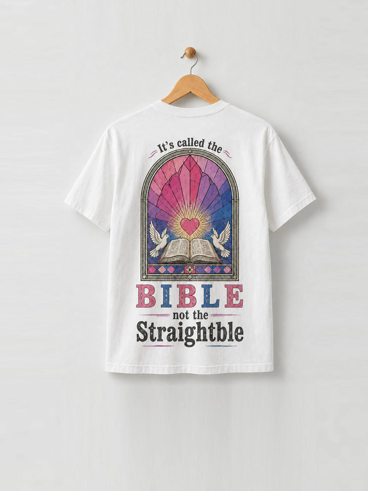 LGBTQ Bibel Grafik-T-Shirt | PRIDE MONTH