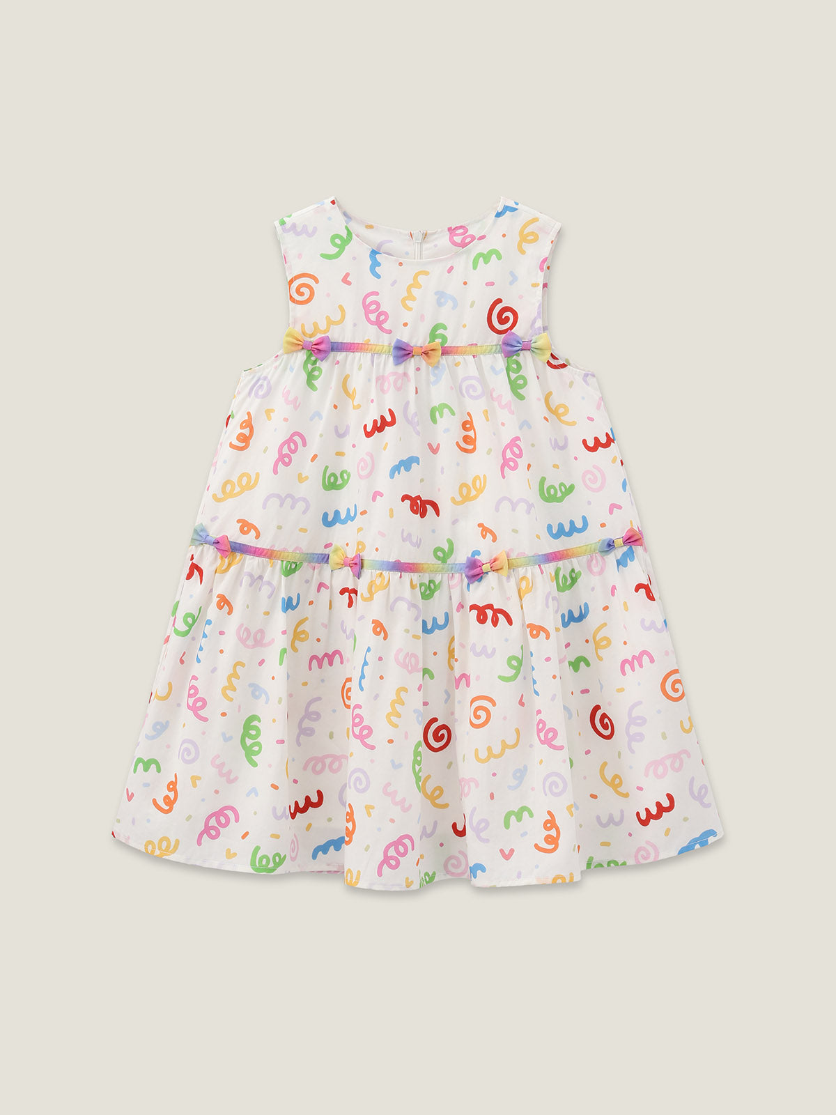kids-white-printed-beach-dress