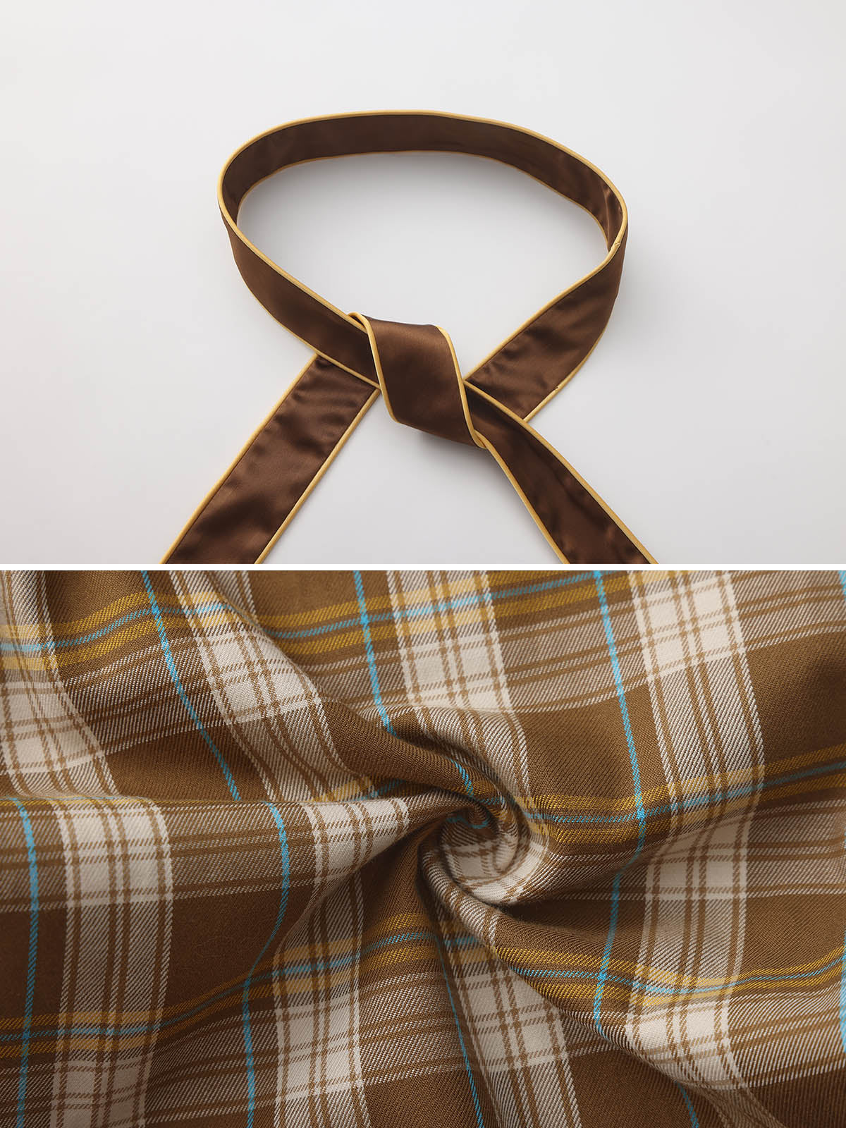 kids-brown-plaid-pajamas