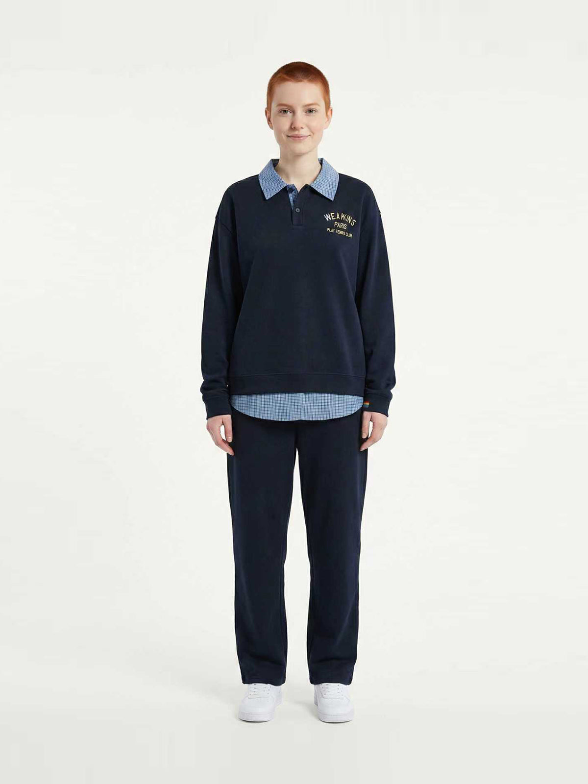 Adult's Blue Sweatshirt Set