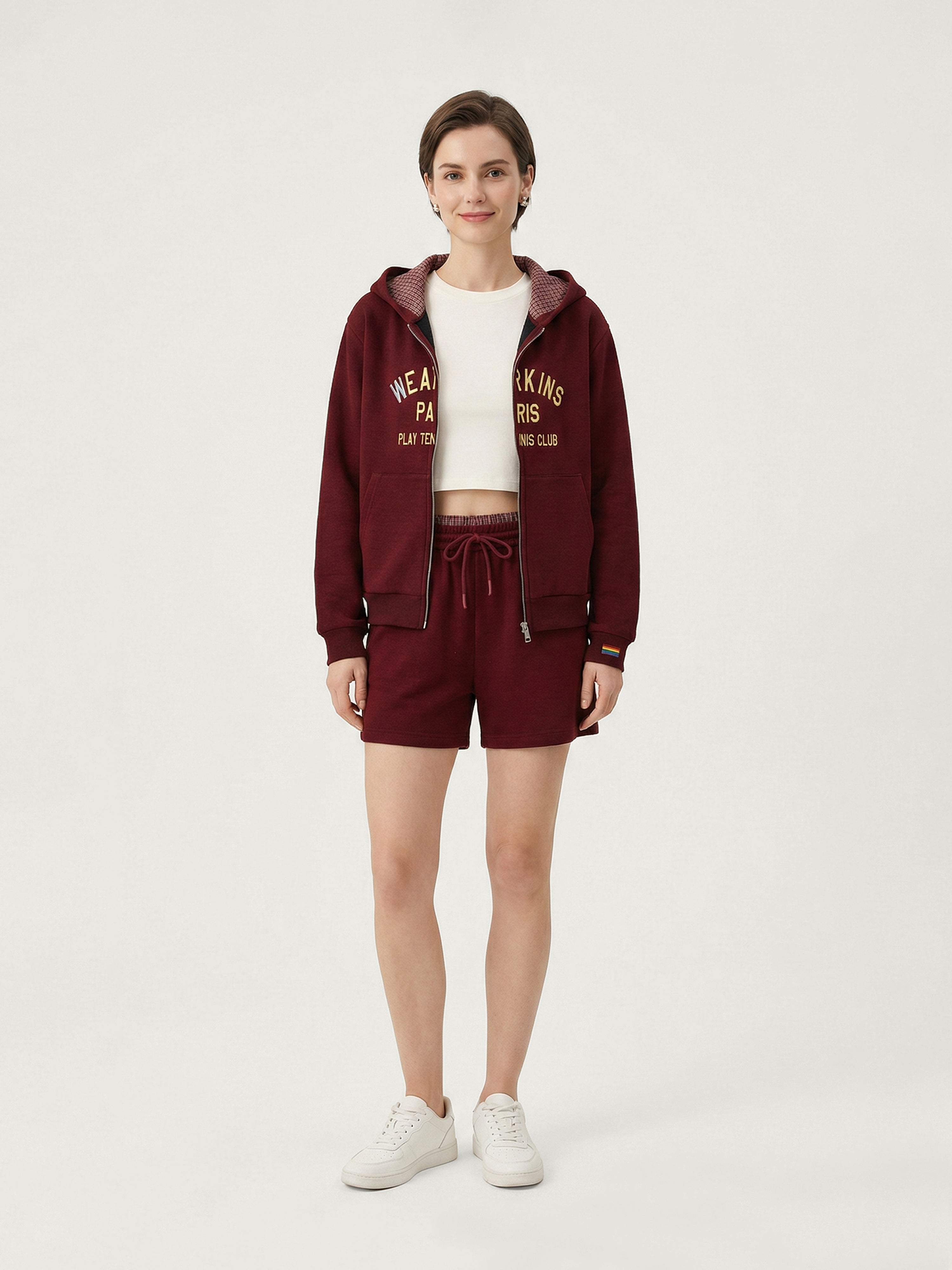 Adult Hooded Sweatshirt T-Shirt Set