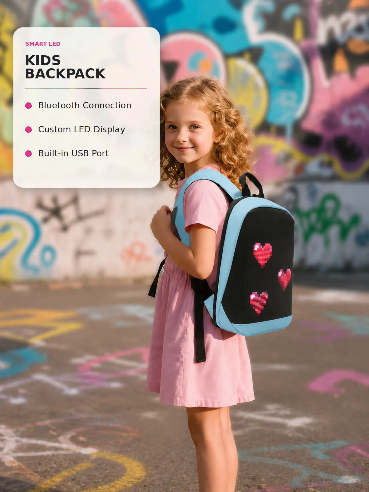 LED Display Outdoor Backpack