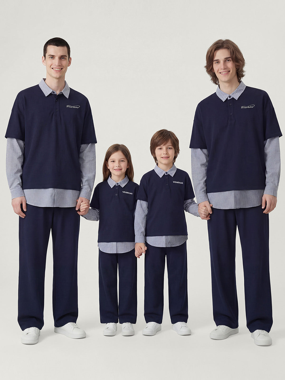 patchwork family suits