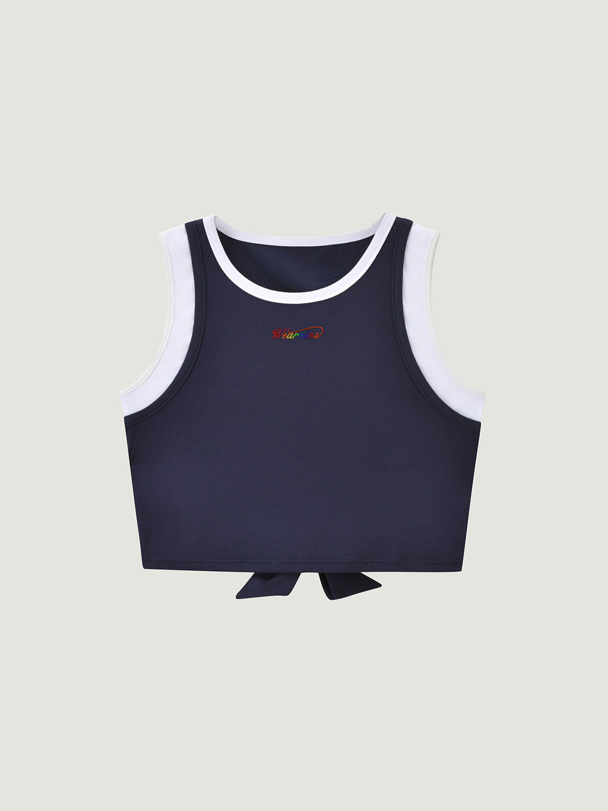 Pride Month Parade Kins Class Lace-Up Crop Top for Adults
