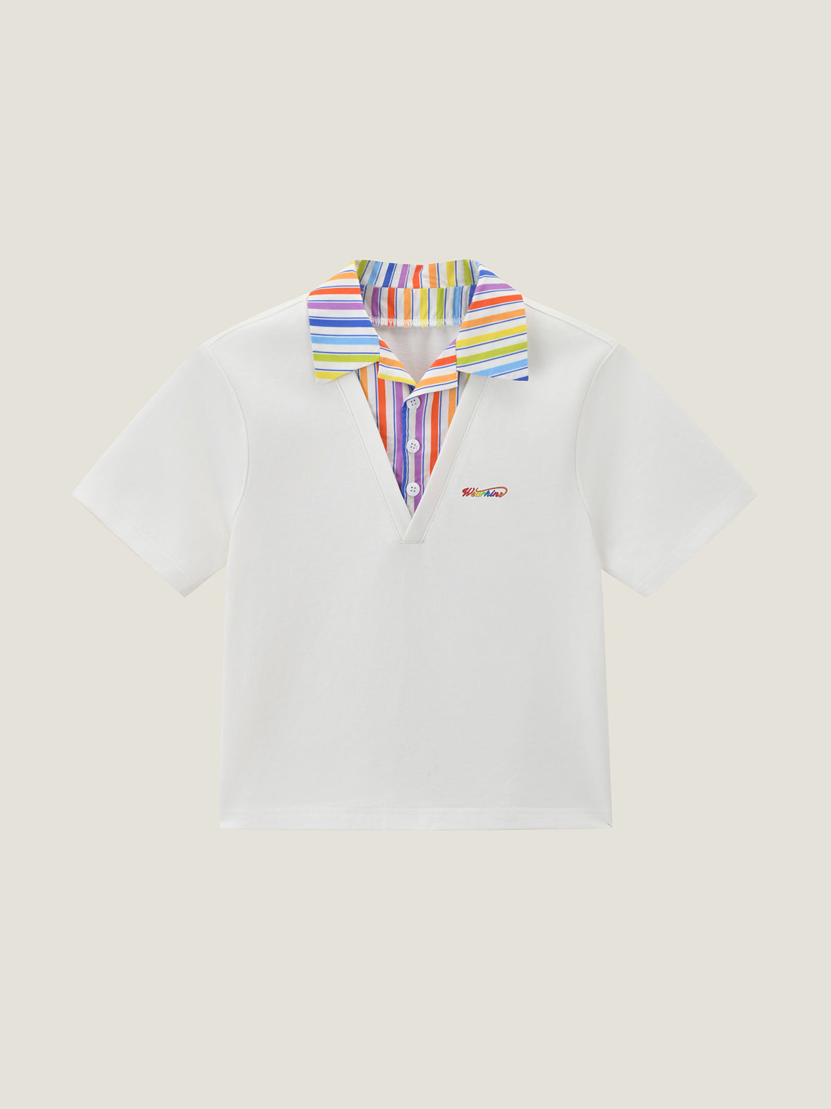 Pride Month Parade Picnic Collar Tee for Kids
